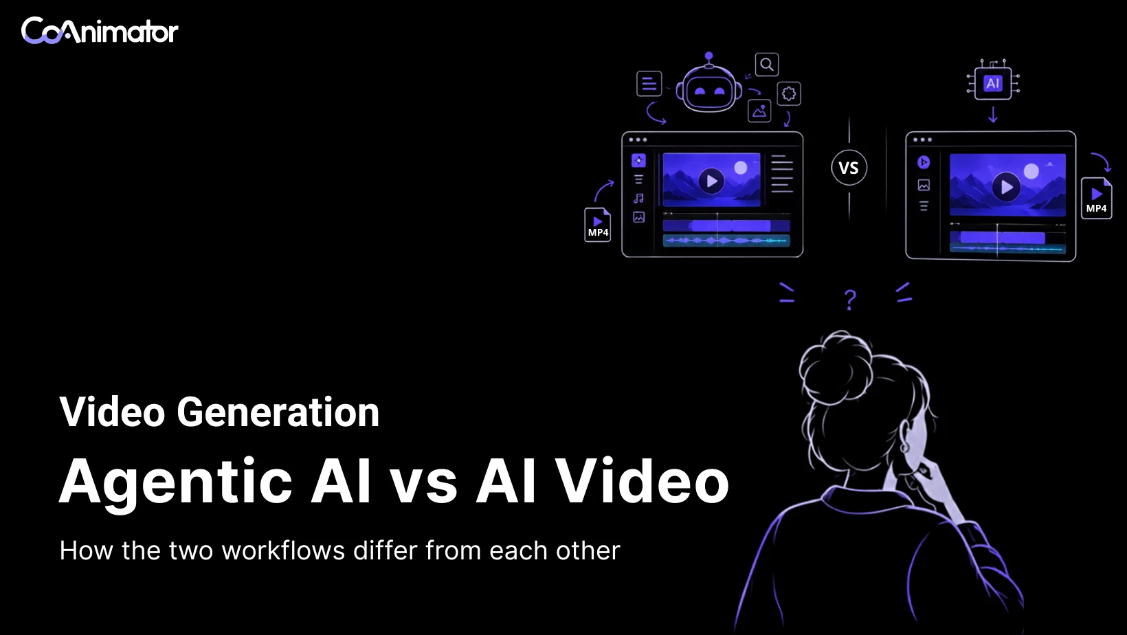 Agentic AI Video Generation vs AI Video Generation