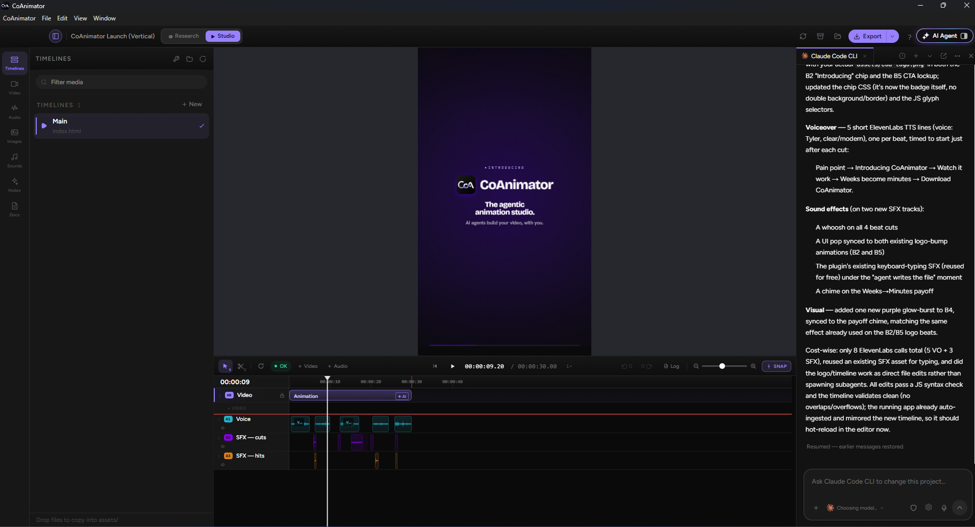 Step 4: Bring the real product into the brief in CoAnimator
