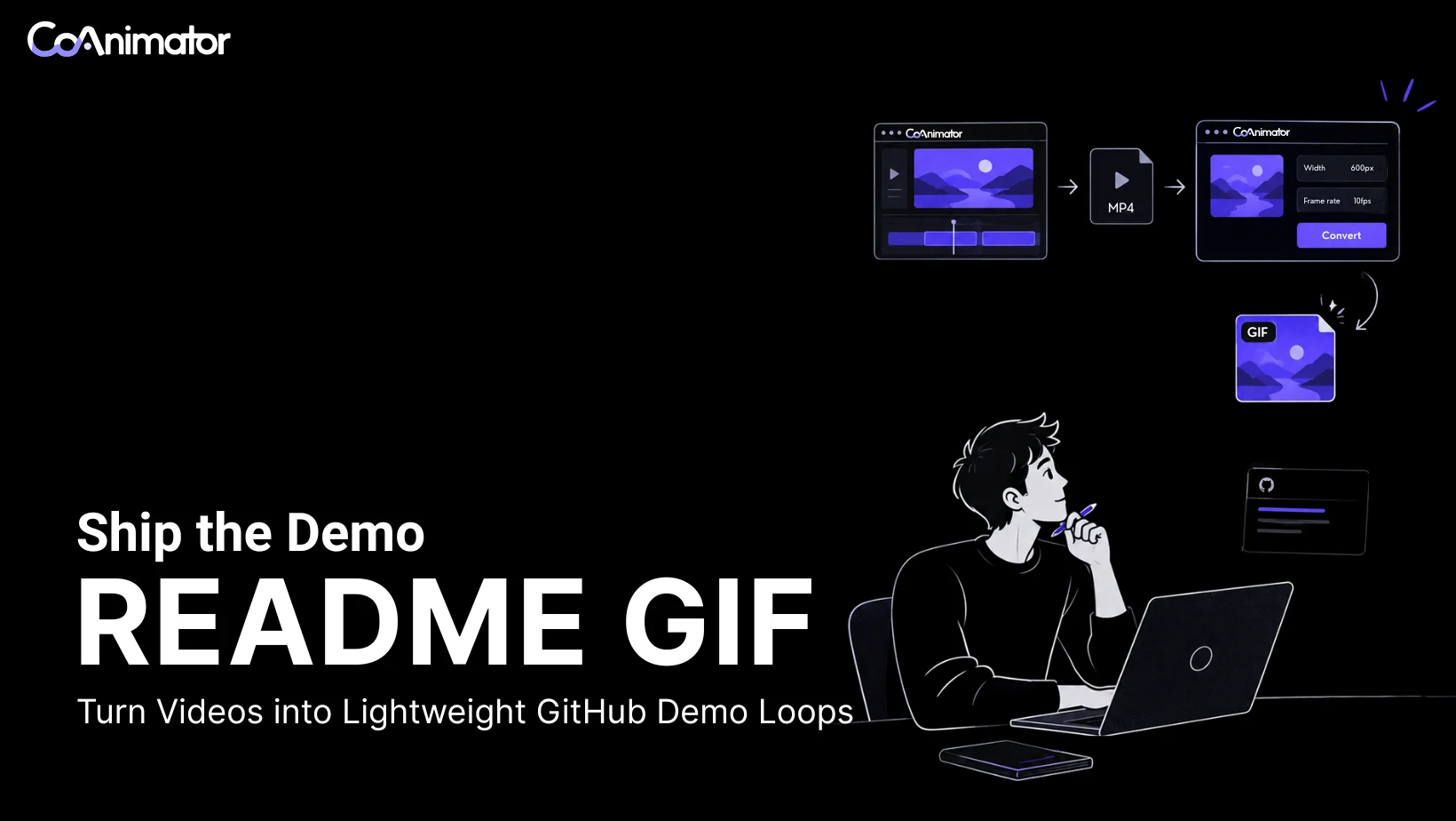 Creating a short demo GIF for a GitHub README