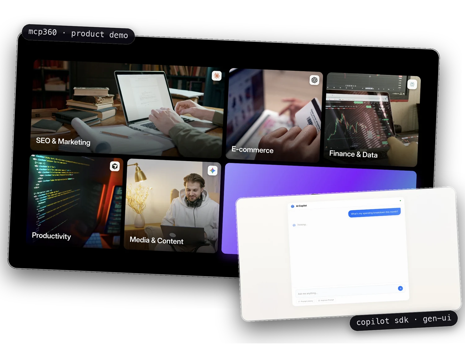 Product Demos made with CoAnimator
