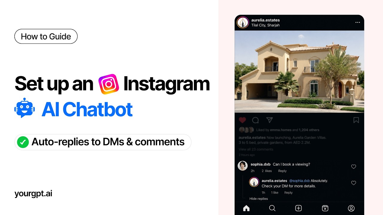 Instagram AI chatbot setup